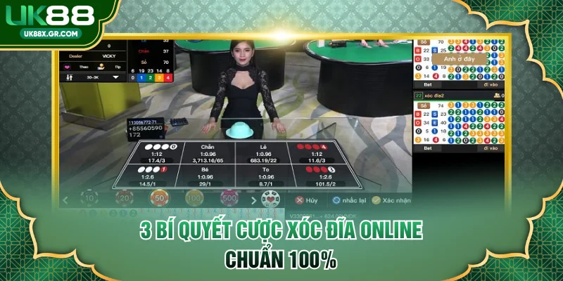 3 bí quyết cược xóc đĩa online chuẩn 100%