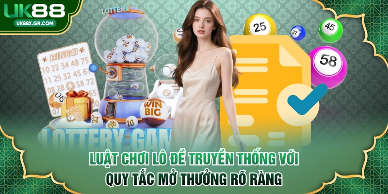 Luật chơi lô đề truyền thống với quy tắc mở thưởng rõ ràng